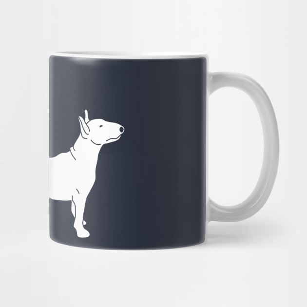 Bull Terrier Pattern by Wlaurence